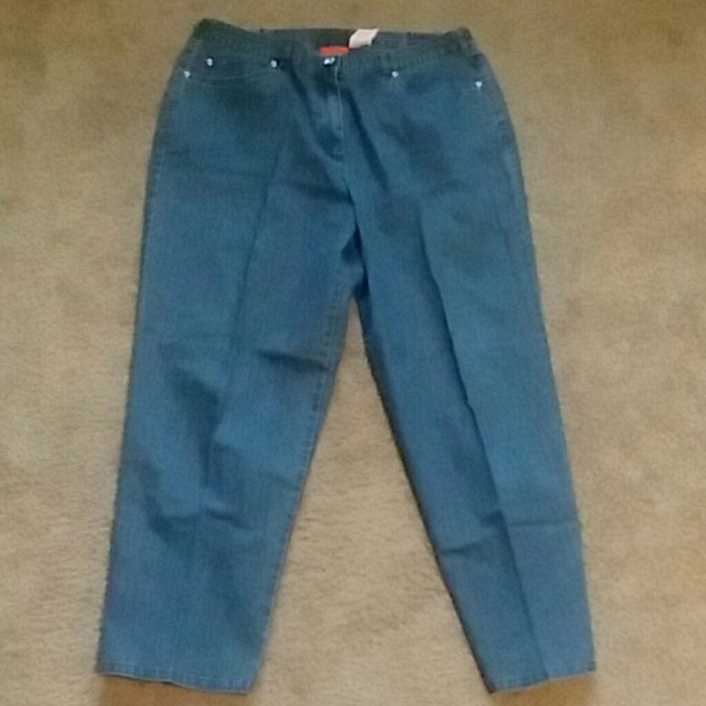 Heart of palm Jeans Women Denim Regular Fit y2k Size 14